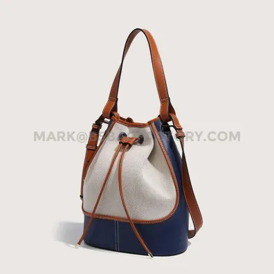 Canvas Bucket Bag