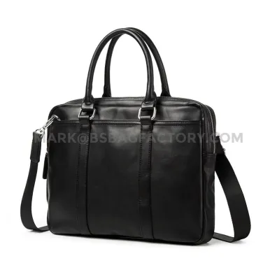 Leather Laptop Tote